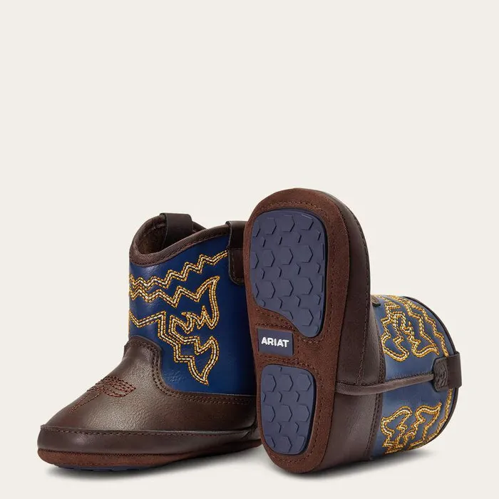 Kids Baby Boots Ariat Infant Lil039 Stompers Deadwood Boot Brown