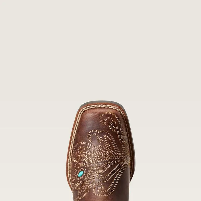 Kids Big Kids039 Footwear Ariat Bright Eyes II Western Boot Hat Box Brown Kids Big Kids039 Footwear Ariat Bright Eyes II Western Boot Hat Box Brown