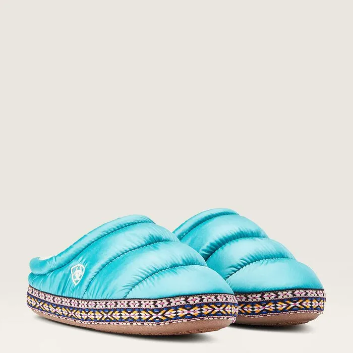 Kids Big Kids039 Footwear Ariat Crius Clog Slipper Turquoise Kids Big Kids039 Footwear Ariat Crius Clog Slipper Turquoise
