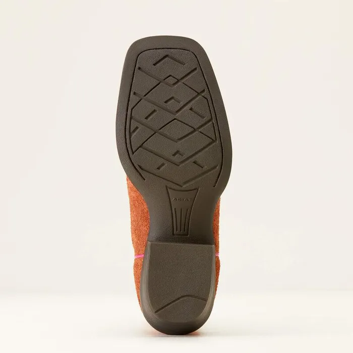 Kids Big Kids039 Footwear Ariat Derby Monroe Western Boot Terracotta Roughout Kids Big Kids039 Footwear Ariat Derby Monroe Western Boot Terracotta Roughout