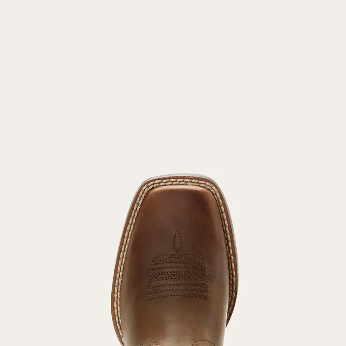 Kids Big Kids039 Footwear Ariat Patriot Western Boot Distressed Brown