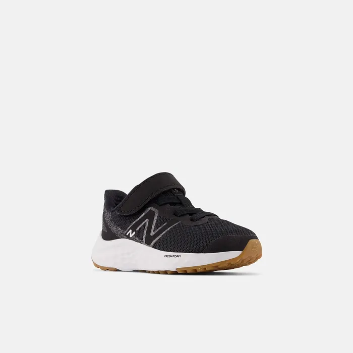 Kids Fresh Foam Arishi V4 Bungee Lace With Top Strap Black With White New Balance Size 0 8211 10