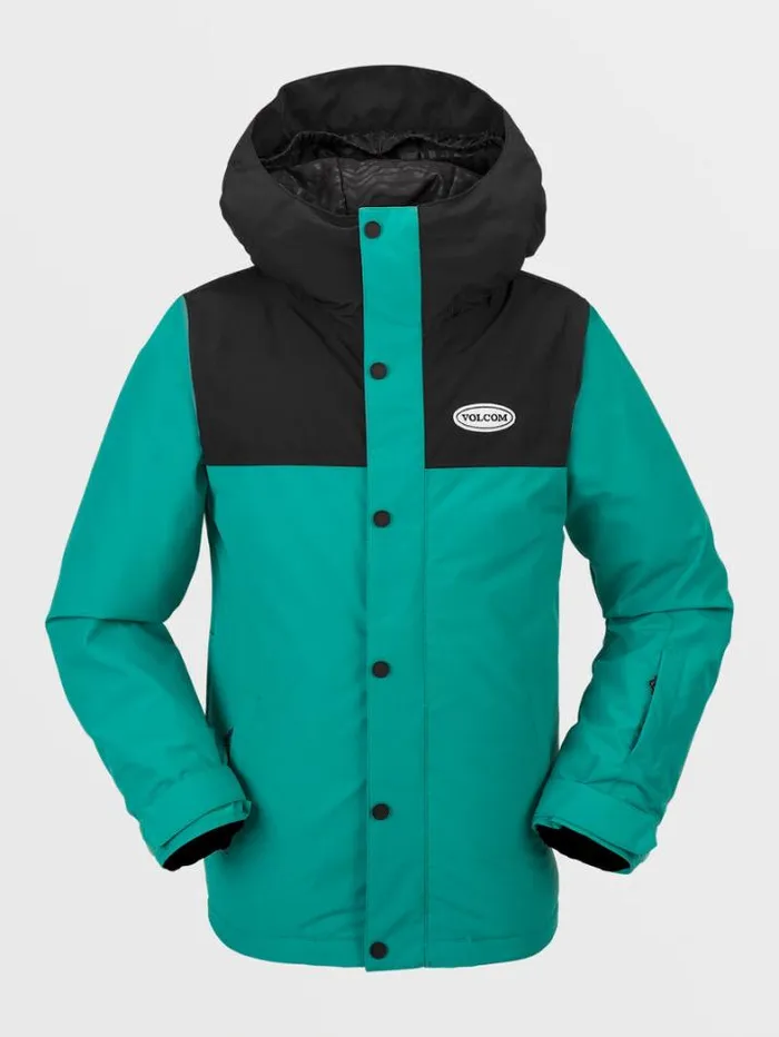 Kids Jackets Volcom Stone 91 Insulated Jacket 8211 Vibrant Green