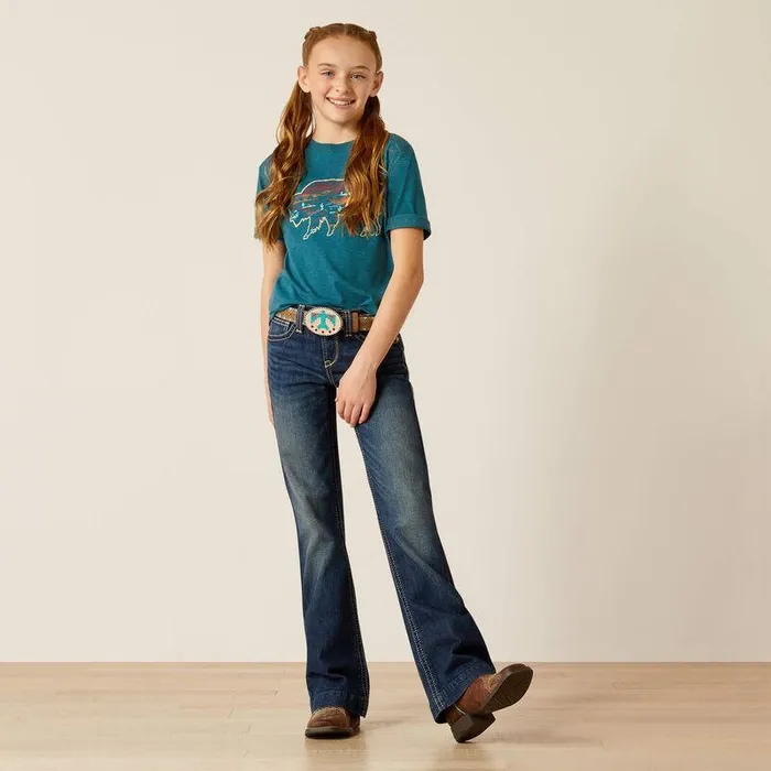 Kids Jeans Ariat Olivia Trouser Jeans Pacific