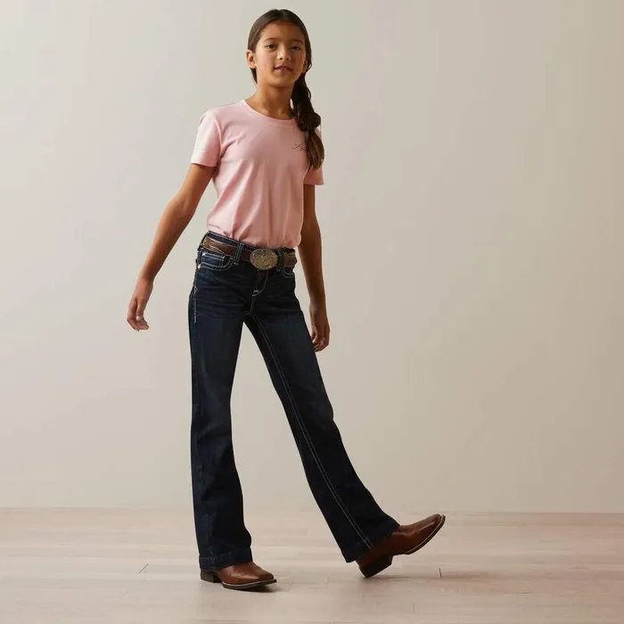 Kids Jeans Ariat REAL Ryki Wide Leg Jean Nightshade