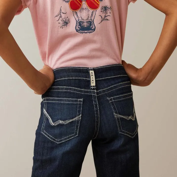 Kids Jeans Ariat REAL Ryki Wide Leg Jean Nightshade