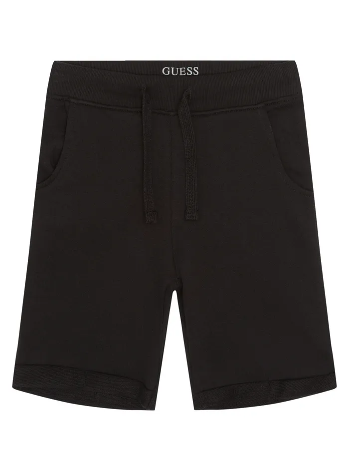 Kids Little Boy GUESS Eco Black Active Shorts 27
