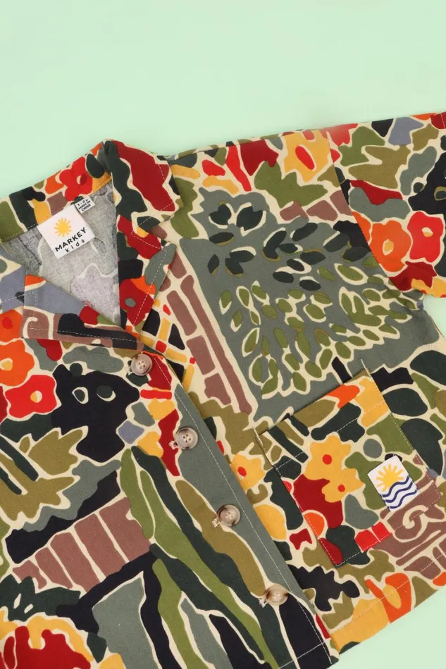Kids Max Shirt Tuscan Floral Shop LF Markey Kids