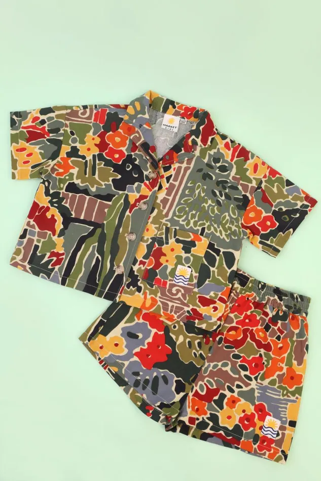 Kids Max Shirt Tuscan Floral Shop LF Markey Kids