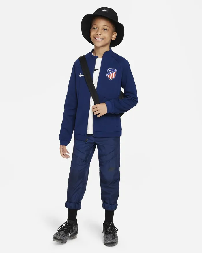Kids Nike All Clothing Atltico Madrid Academy Pro Blue Voidsport Redwhite