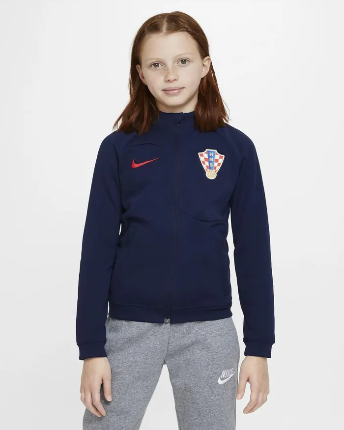 Kids Nike All Clothing Croatia Academy Pro Blackened Blueuniversity Red