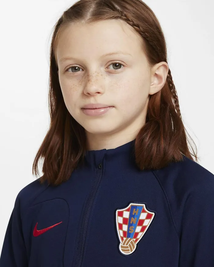 Kids Nike All Clothing Croatia Academy Pro Blackened Blueuniversity Red
