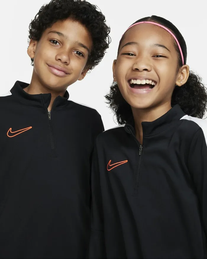 Kids Nike All Clothing DriFIT Academy23 Blackwhitebright Crimson