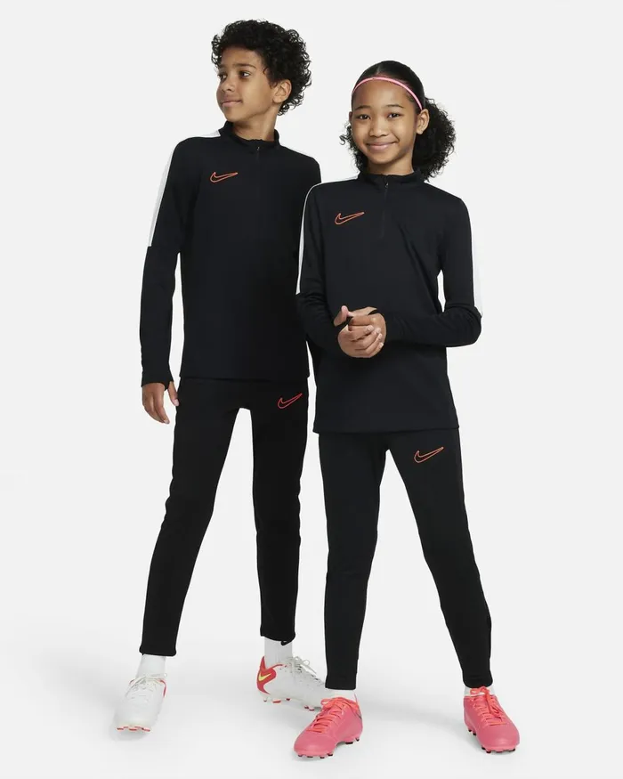 Kids Nike All Clothing DriFIT Academy23 Blackwhitebright Crimson