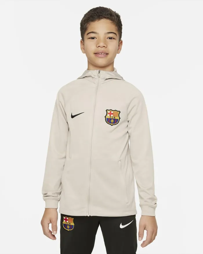 Kids Nike All Clothing FC Barcelona Strike Stringsequoiablack