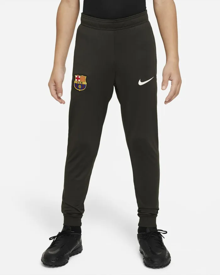 Kids Nike All Clothing FC Barcelona Strike Stringsequoiablack