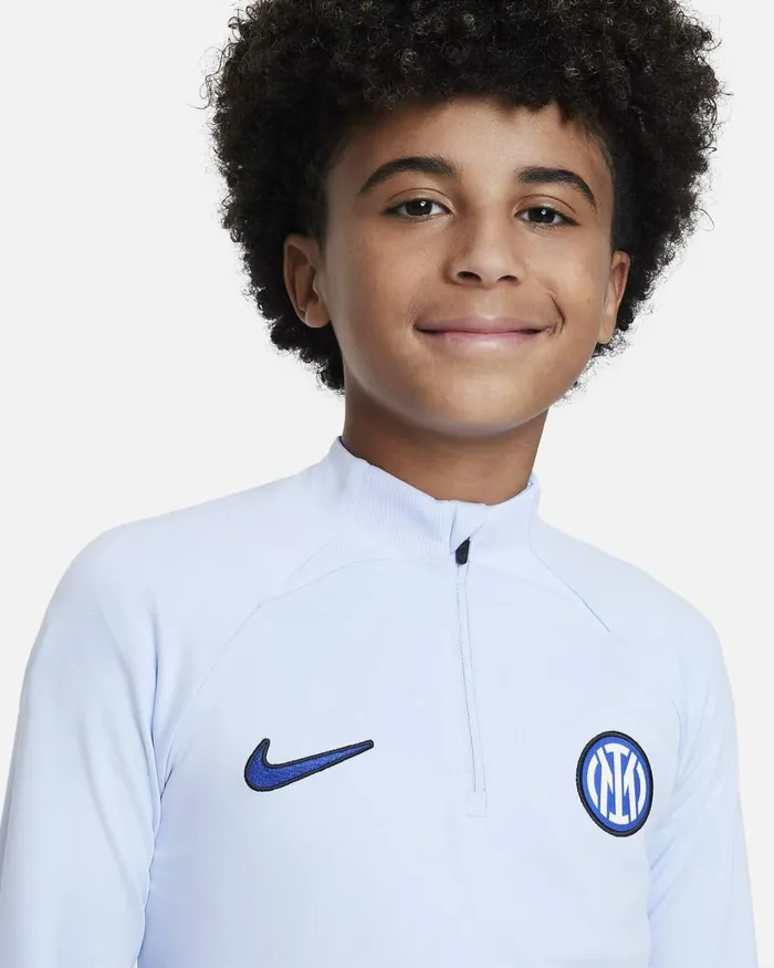 Kids Nike All Clothing Inter Milan Strike Light Marineblacklyon Blue