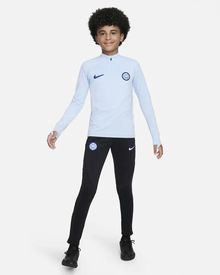 Kids Nike All Clothing Inter Milan Strike Light Marineblacklyon Blue