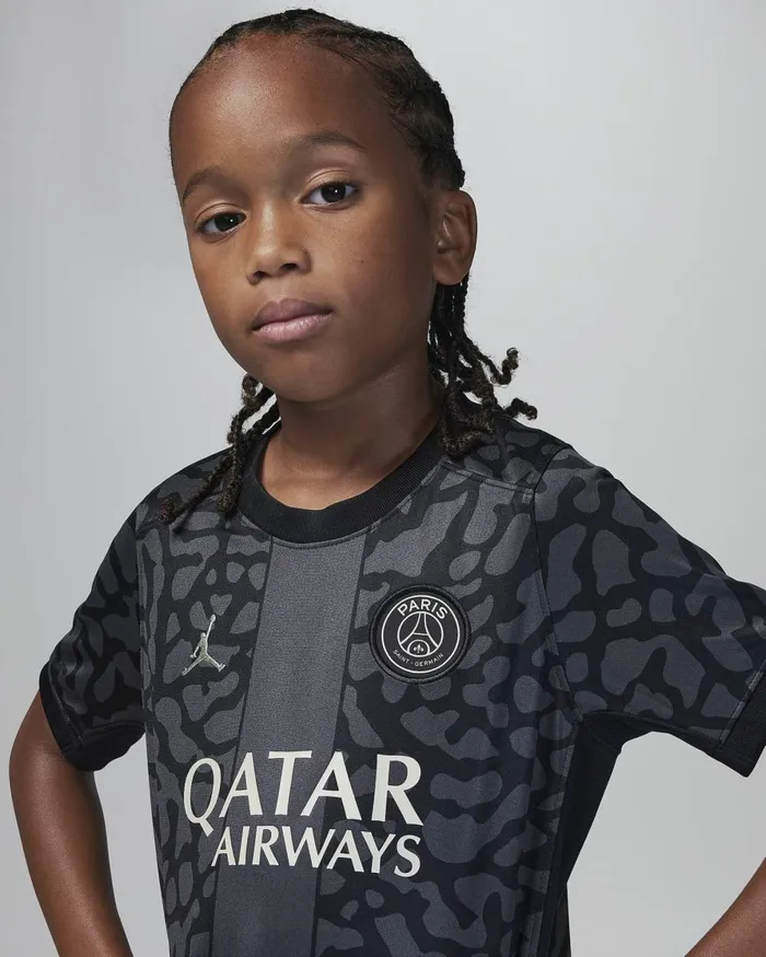 Kids Nike All Clothing Paris SaintGermain 202324 Third Anthraciteblackstone