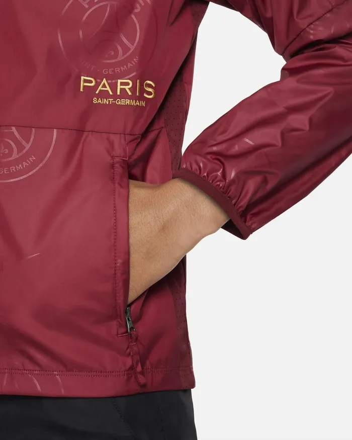 Kids Nike All Clothing Paris SaintGermain Academy AWF Team Redgold Suede