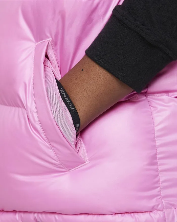 Kids Nike All Clothing Sportswear Heavyweight Synthetic Fill EasyOn Playful Pinkamber Brownpinksicle