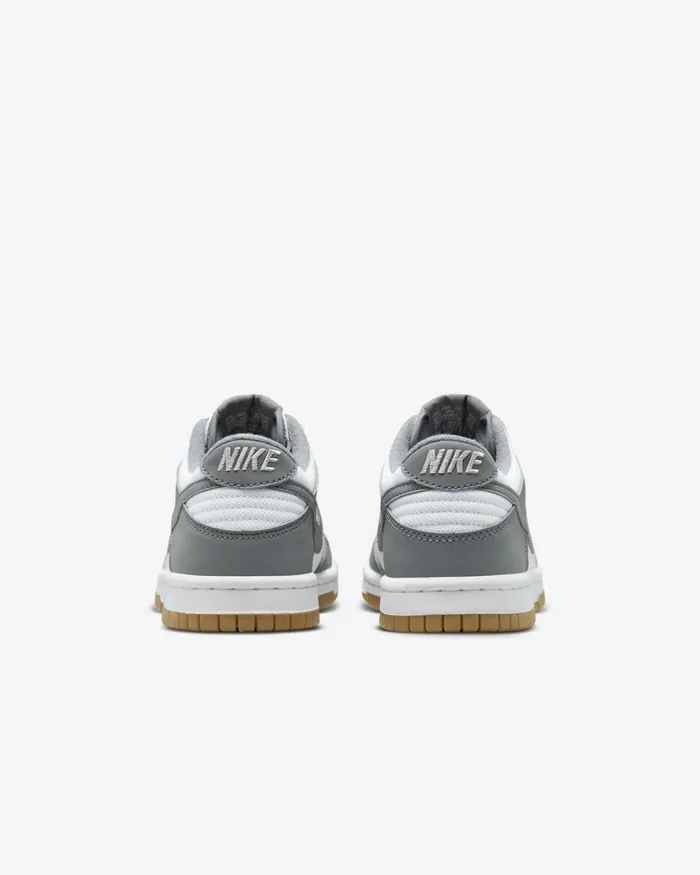 Kids Nike All Shoes Dunk Low Whitelight Iron Oregum Light Brownsmoke Grey