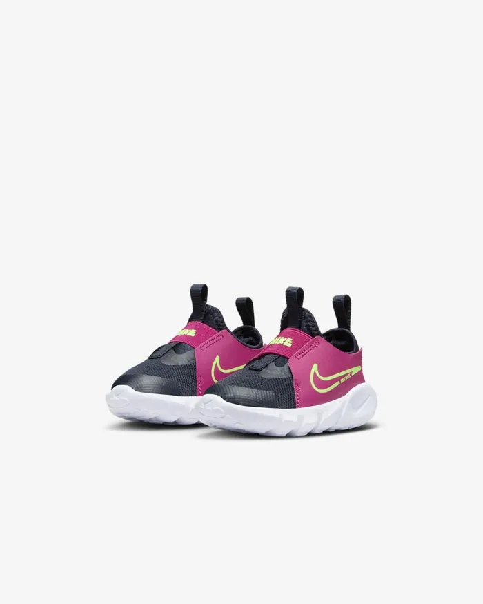 Kids Nike All Shoes Flex Runner 2 Dark Obsidianfireberrywhitelime Blast