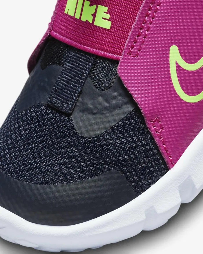 Kids Nike All Shoes Flex Runner 2 Dark Obsidianfireberrywhitelime Blast