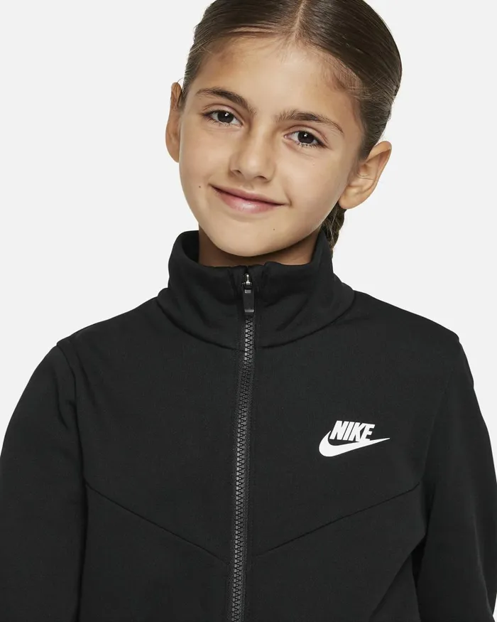 Kids Nike Jackets Sportswear Blackblackwhite