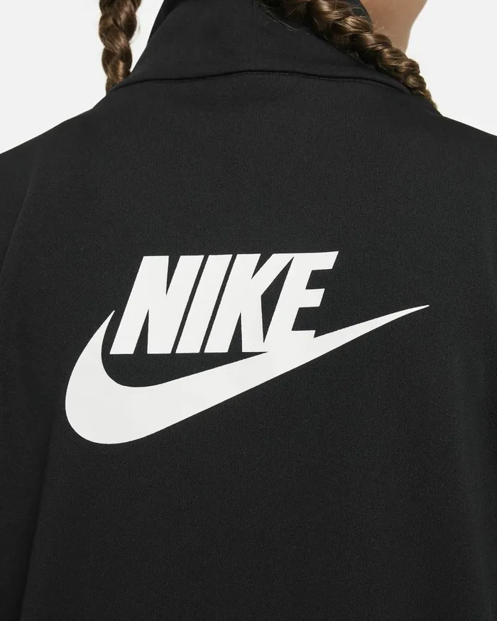 Kids Nike Jackets Sportswear Blackblackwhite