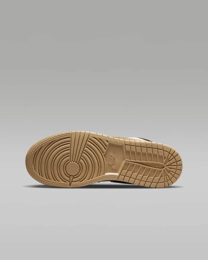 Kids Nike Jordan Air Jordan 1 Low SE Browntwinesailbrown