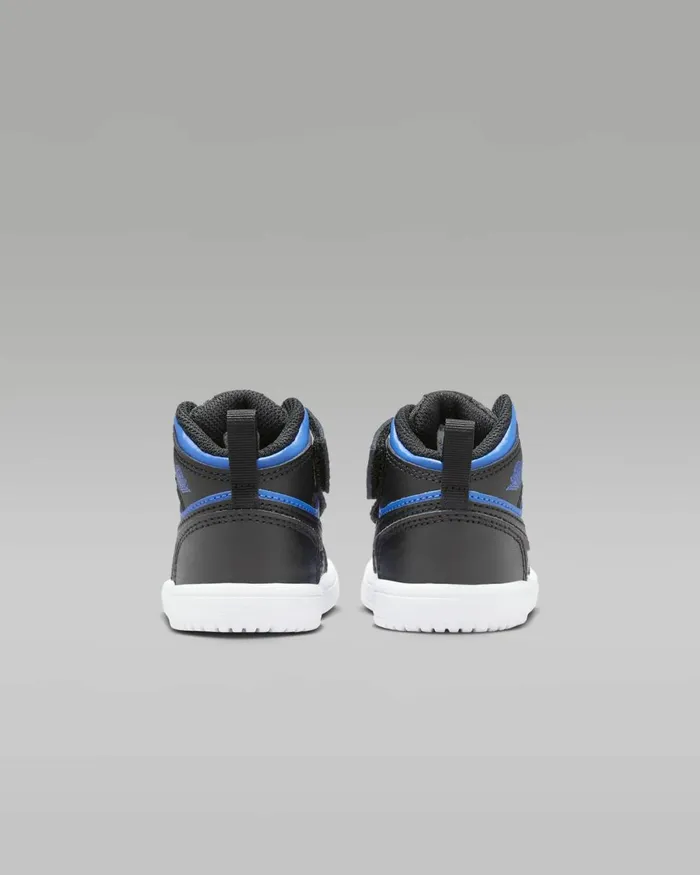 Kids Nike Jordan Jordan 1 Mid Alt Blackblackwhiteroyal Blue