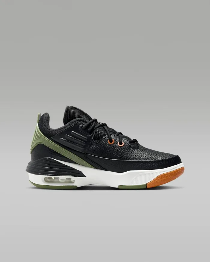Kids Nike Jordan Jordan Max Aura 5 Blackbright Mandarinsailsky J Light Olive