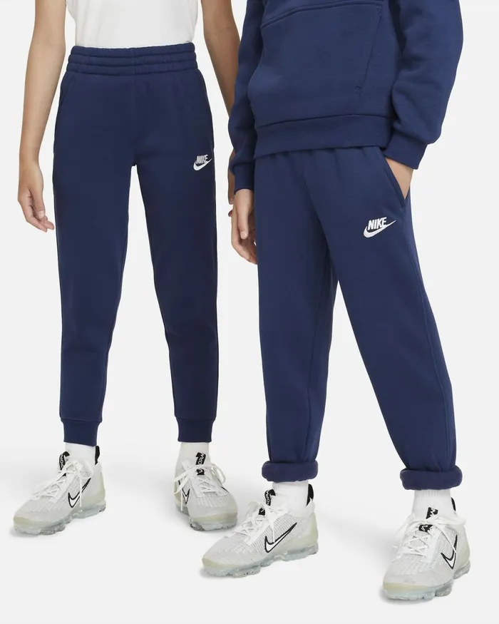 Kids Nike Older Kids 7 8211 15 Years Sportswear Club Fleece Midnight Navywhite