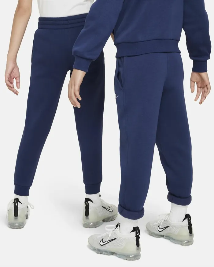 Kids Nike Older Kids 7 8211 15 Years Sportswear Club Fleece Midnight Navywhite