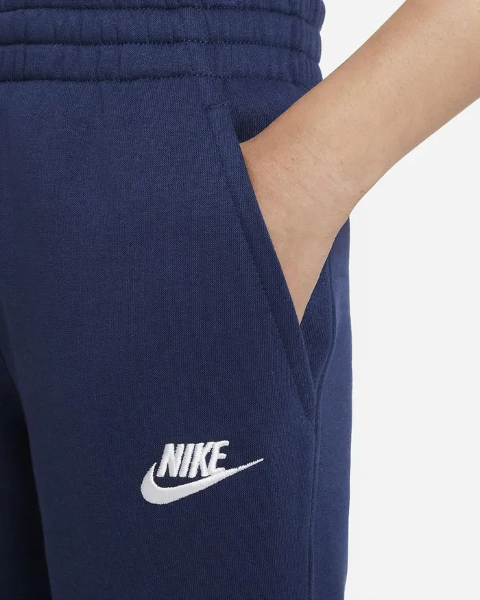 Kids Nike Older Kids 7 8211 15 Years Sportswear Club Fleece Midnight Navywhite