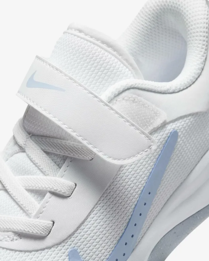 Kids Nike Running Omni MultiCourt Whitewhitecobalt Bliss