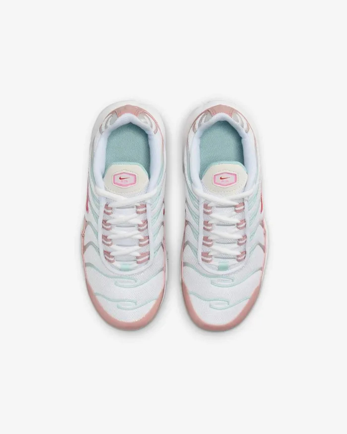 Kids Nike Younger Kids 3 8211 7 Years Air Max Plus Whitered Stardustjade Icesiren Red