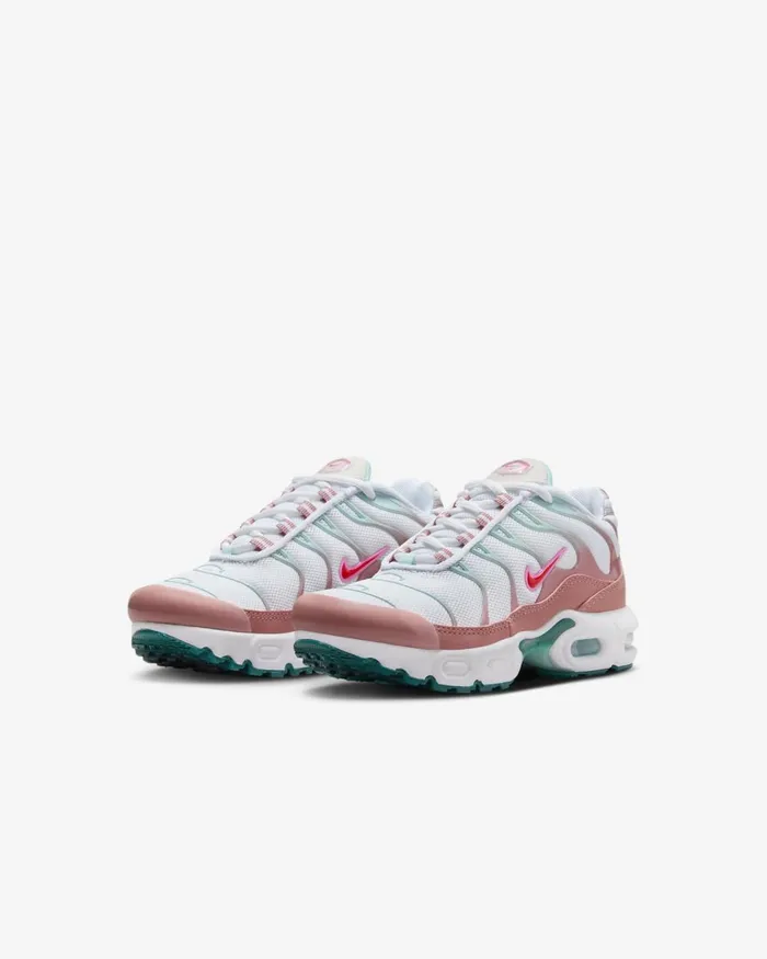 Kids Nike Younger Kids 3 8211 7 Years Air Max Plus Whitered Stardustjade Icesiren Red