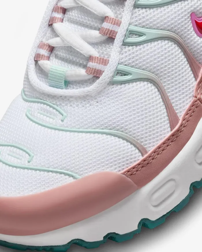 Kids Nike Younger Kids 3 8211 7 Years Air Max Plus Whitered Stardustjade Icesiren Red