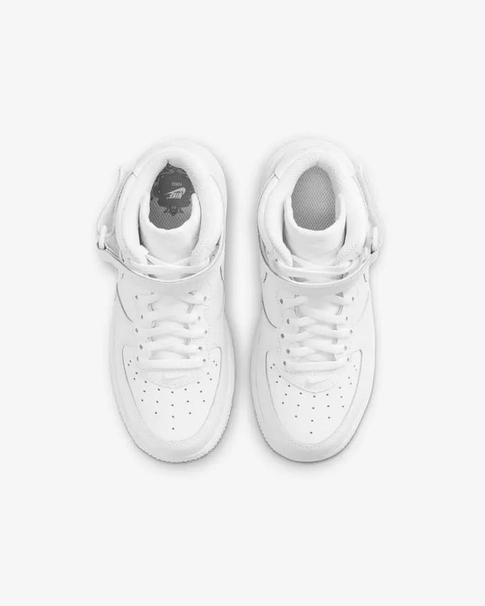 Kids Nike Younger Kids 3 8211 7 Years Force 1 Mid LE Whitewhite