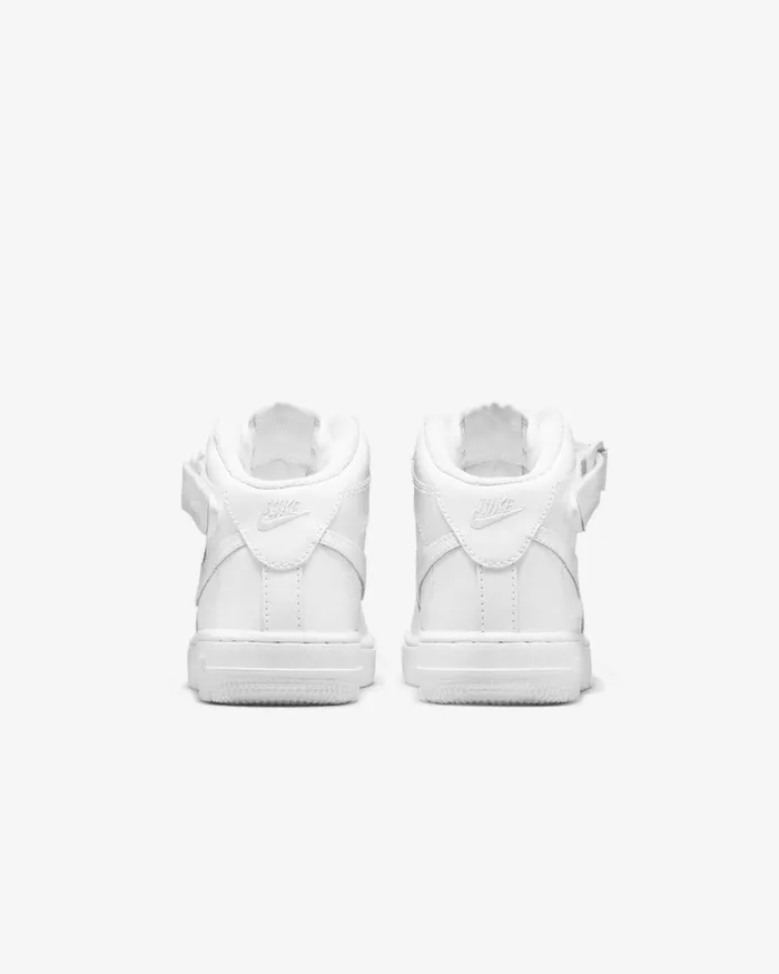 Kids Nike Younger Kids 3 8211 7 Years Force 1 Mid LE Whitewhite