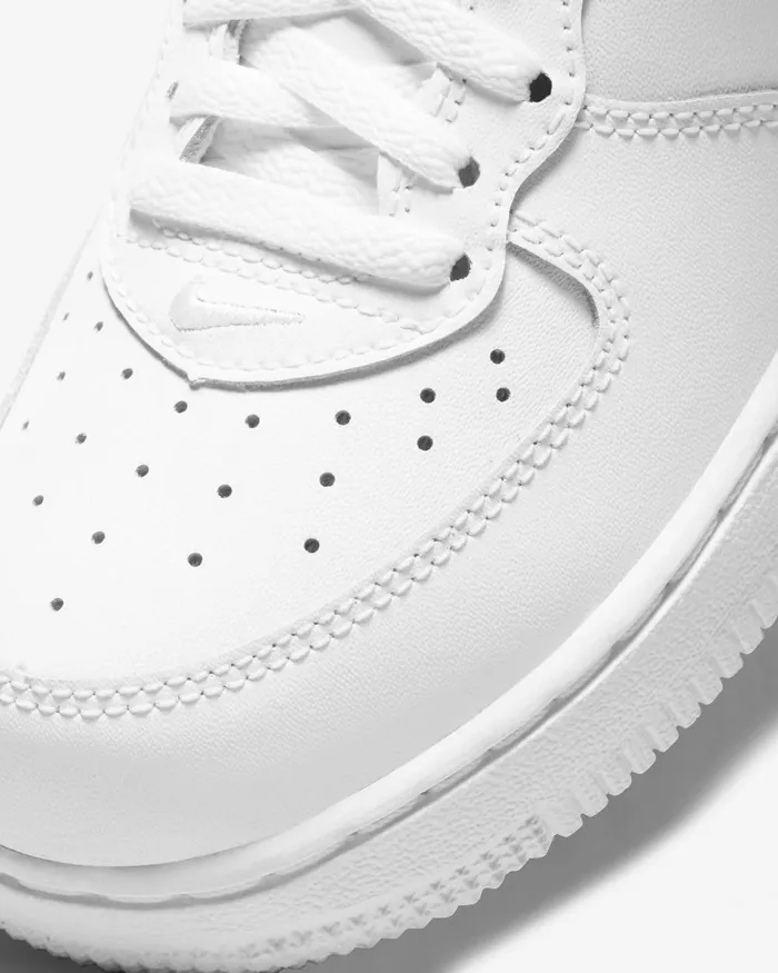 Kids Nike Younger Kids 3 8211 7 Years Force 1 Mid LE Whitewhite