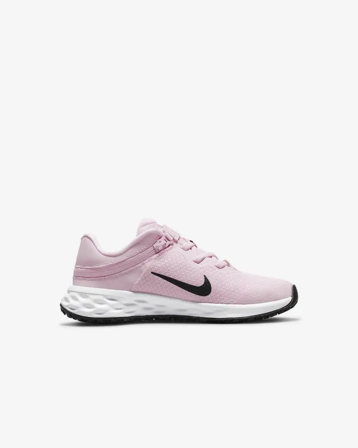 Kids Nike Younger Kids 3 8211 7 Years Revolution 6 FlyEase Pink Foamblack
