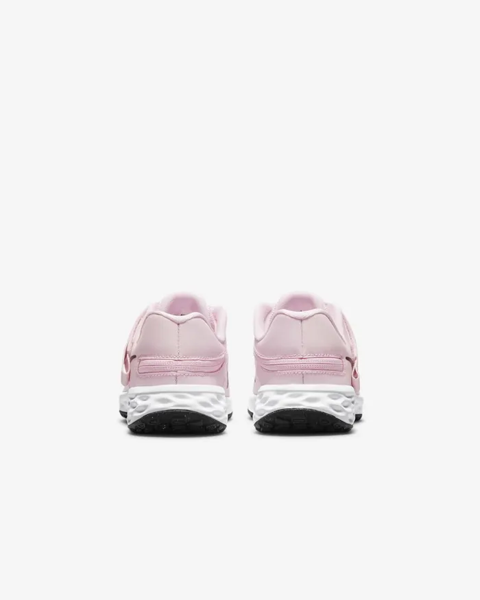 Kids Nike Younger Kids 3 8211 7 Years Revolution 6 FlyEase Pink Foamblack