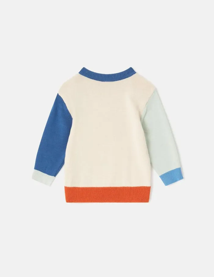 Kids Space Knitted Graphic Sweater Multicolor Stella McCartney Baby Boys Kids Space Knitted Graphic Sweater Multicolor Stella McCartney Baby Boys