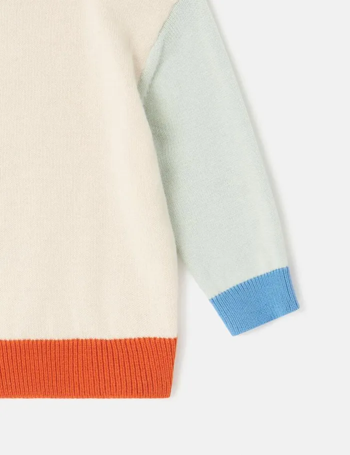 Kids Space Knitted Graphic Sweater Multicolor Stella McCartney Baby Boys Kids Space Knitted Graphic Sweater Multicolor Stella McCartney Baby Boys