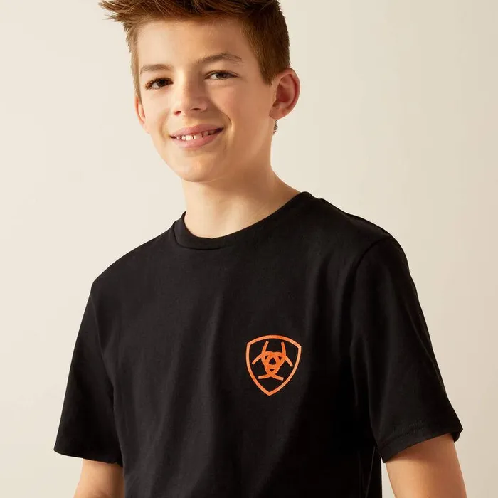 Kids TShirts and Polos Ariat Ariat Outdoor Game TShirt Black Kids TShirts and Polos Ariat Ariat Outdoor Game TShirt Black