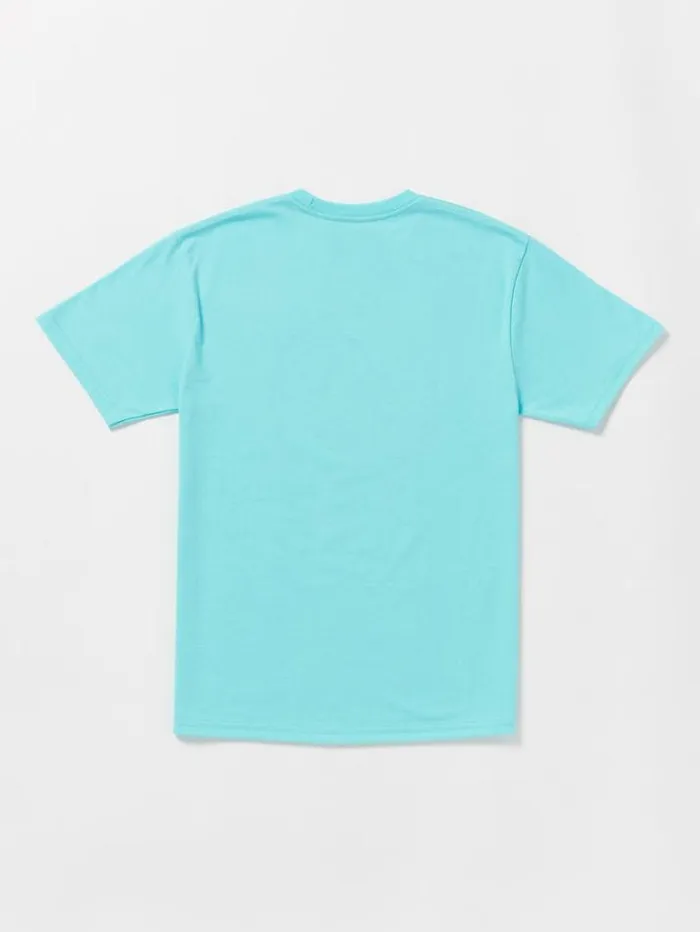 Kids TShirts and Tanks Volcom Little Boys Circle Stone Short Sleeve Tee 8211 Neon Blue