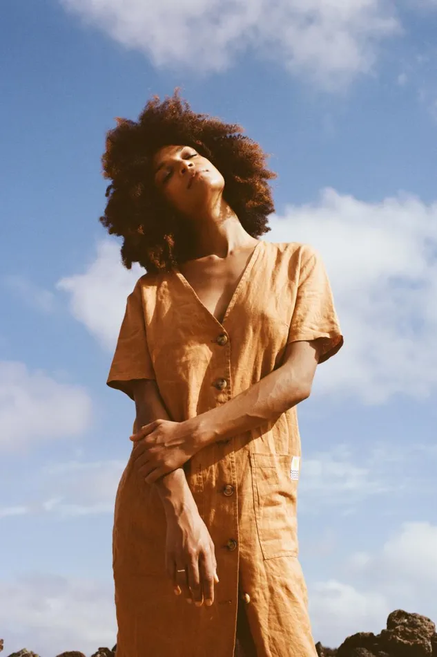 Klein Dress Chestnut WomensShop LF Markey Dresses